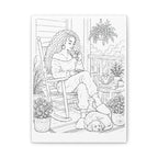 Morning on the Porch (Side Part) | Paint & Sip Canvas