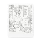 Building My Legacy (Loose Bun) | Paint & Sip Canvas
