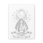 Moonlight Stillness (Middle Part) | Paint & Sip Canvas