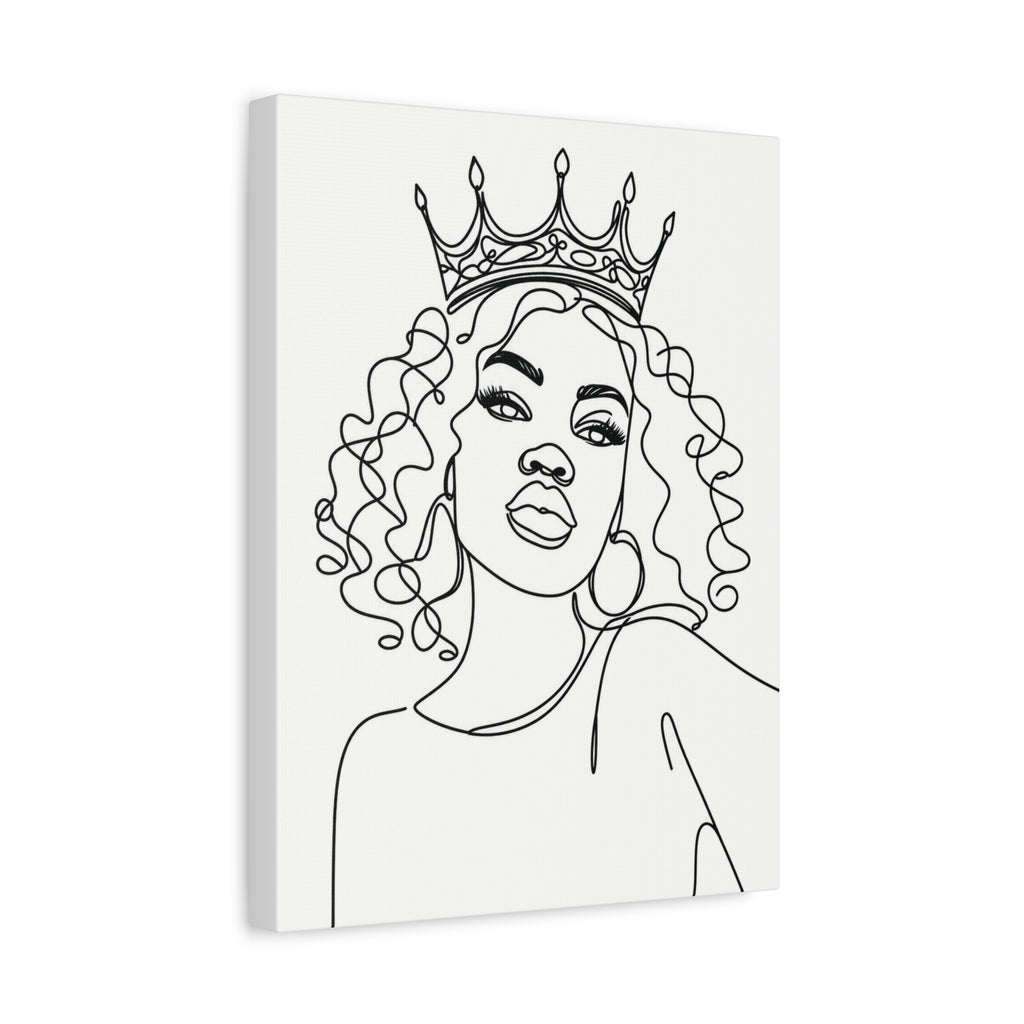 Grace Wears The Crown | Paint & Sip Canvas