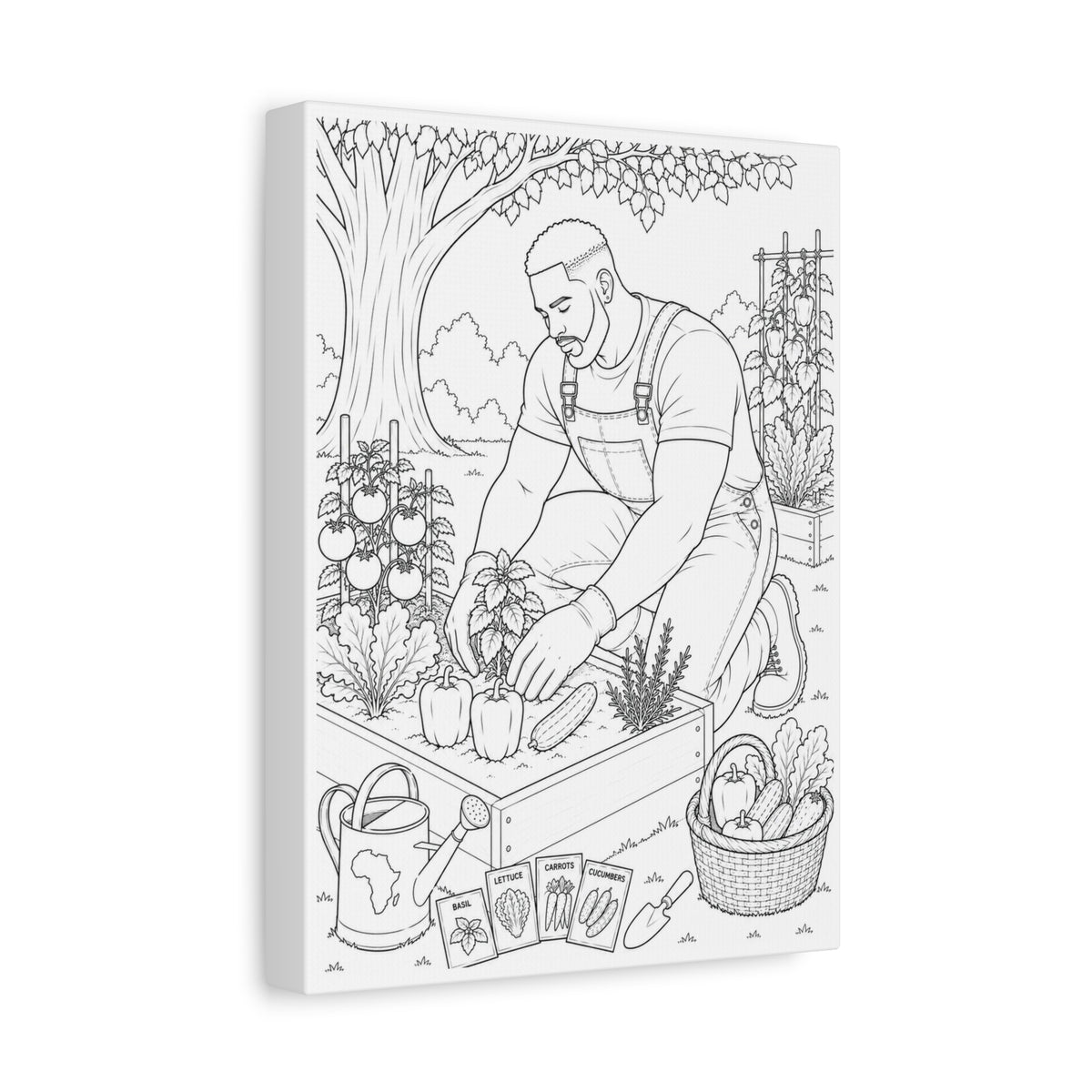 Growing Something Great (Taper) | Paint & Sip Canvas