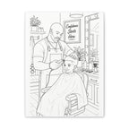 Fresh Confidence (Bald) | Paint & Sip Canvas