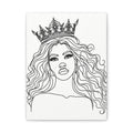 Crowned in Elegance | Paint & Sip Canvas