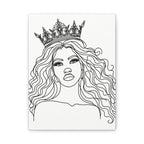 Crowned in Elegance | Paint & Sip Canvas